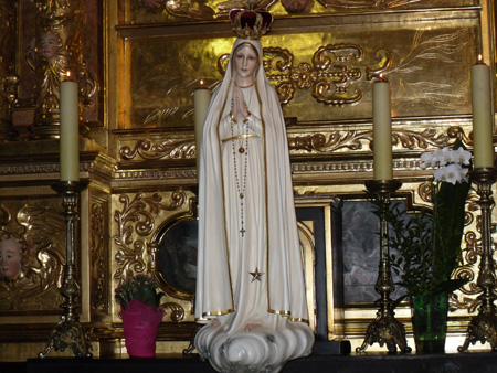 Statua Pellegrina della Madonna di Fatima